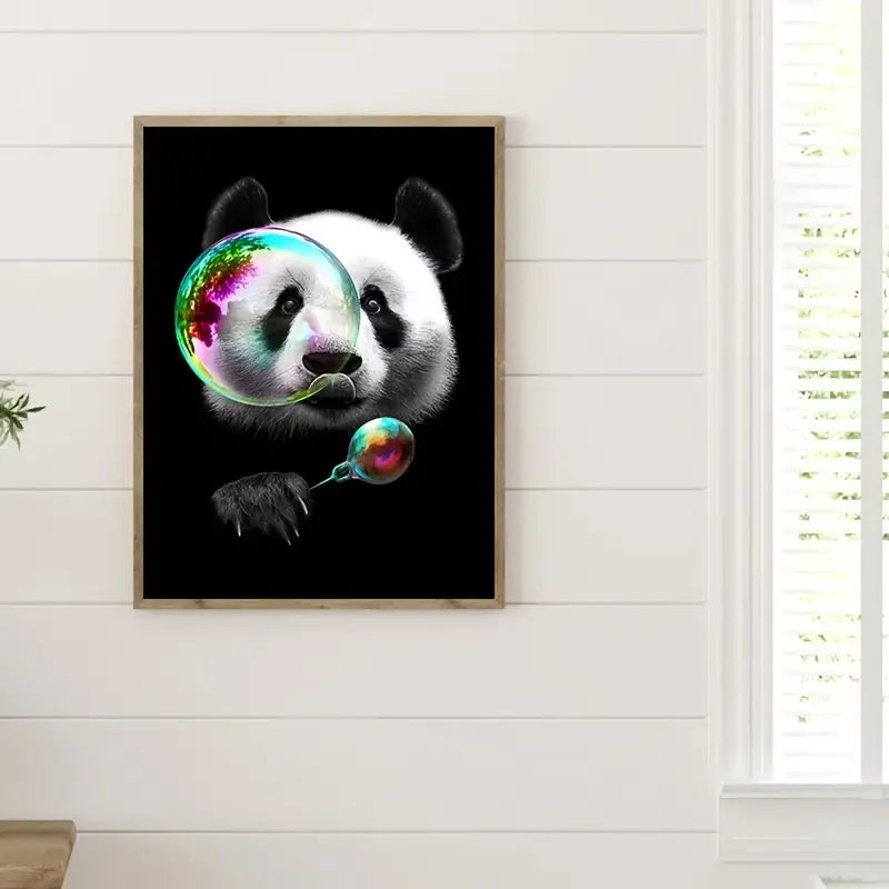Panda Character Wall Art