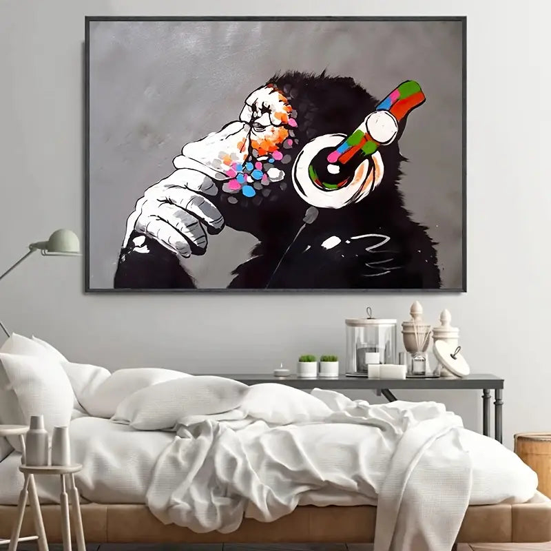 Monkey Canvas Wall Art