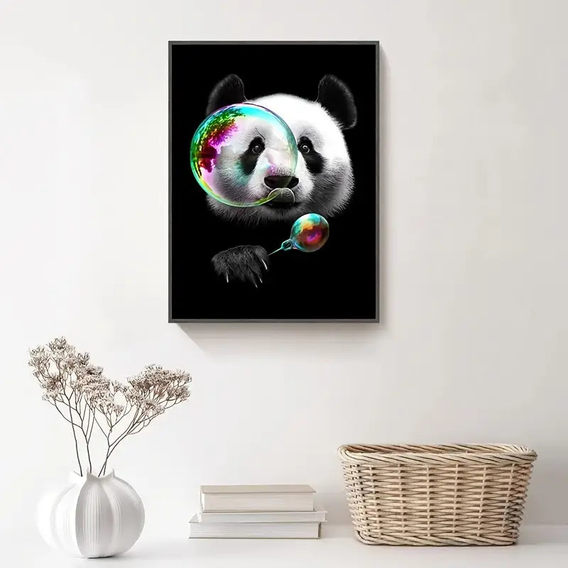 Panda Character Wall Art