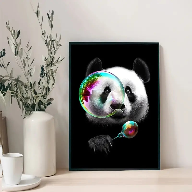 Panda Character Wall Art