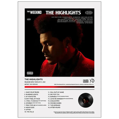 Album Cover Canvas Wall Art