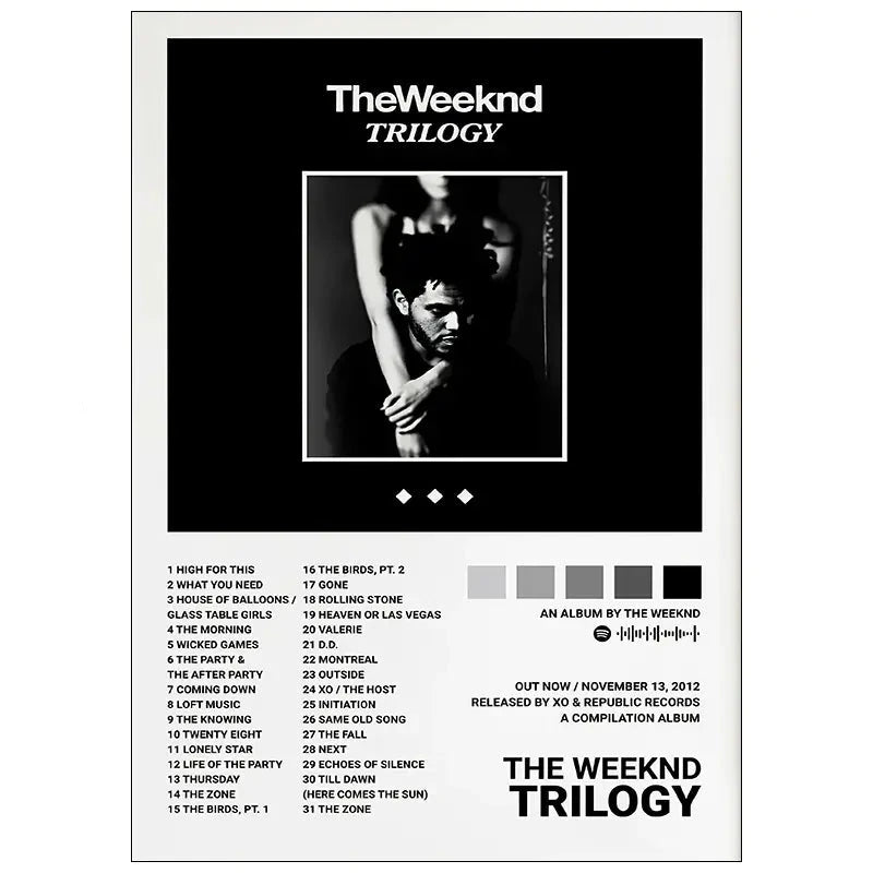 Album Cover Canvas Wall Art