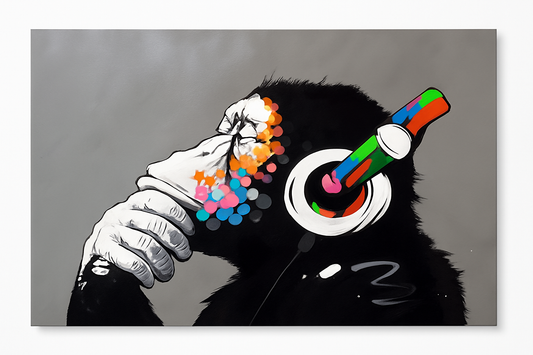 Monkey Canvas Wall Art