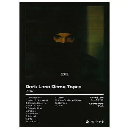 Album Cover Canvas Wall Art