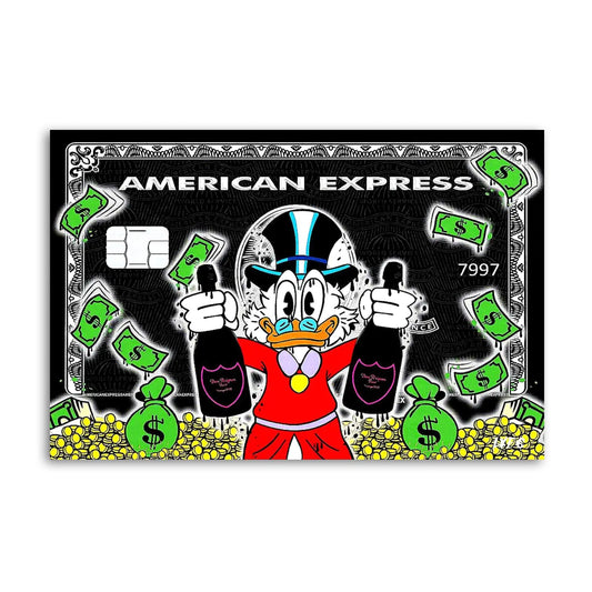 Graffiti Monopoly Duck Millionaire Wall Art